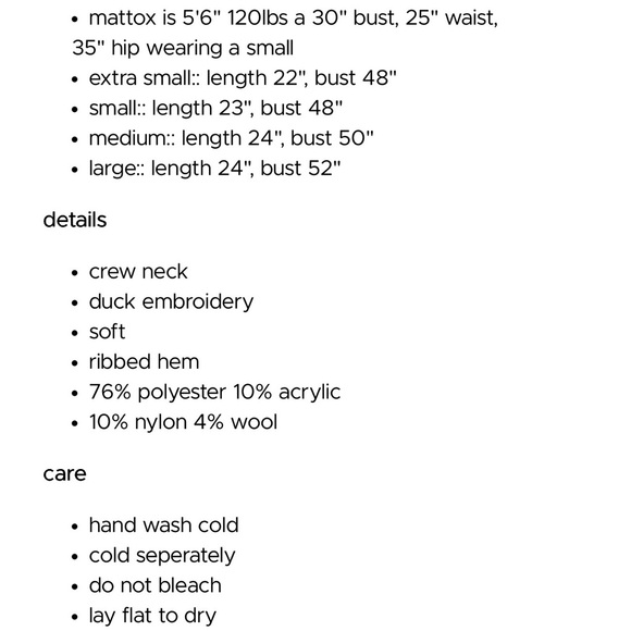 Bailey Rose Duck Sweater - Picture 7 of 7